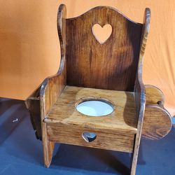 Wooden Potty Chair 