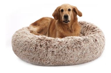 Calming Donut Dog Bed, 36 Inches