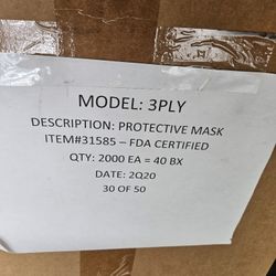 3 Ply Masks