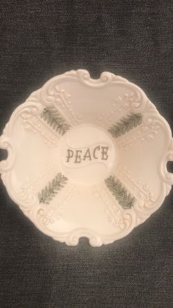 CHRISTMAS BOWLS  (set of 2)