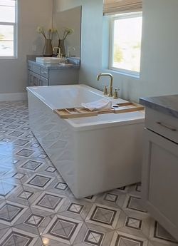 Sterling Kohler 60” Freestanding Back To Wall Bathtub 