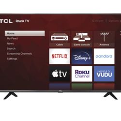 TCL 55” Roku smart TV