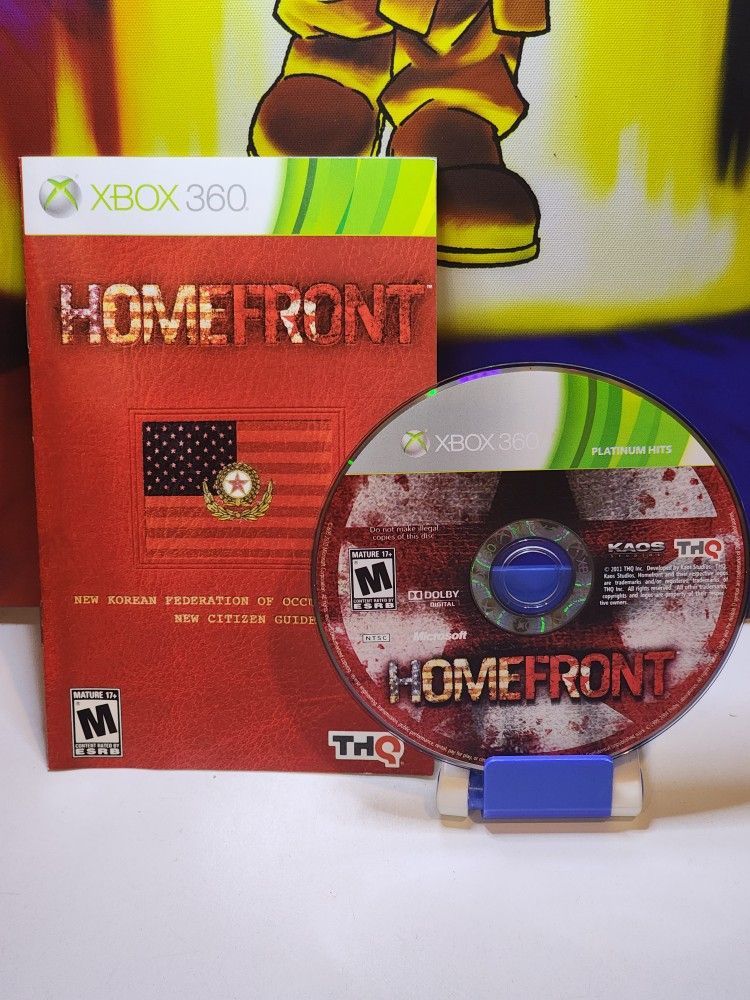 Homefront for Xbox 360 *(game & manual) only