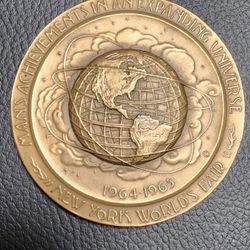 From Condon's Collection, New York World's Fair Bronze Medallion