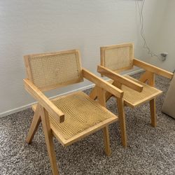 Rattan chairs 