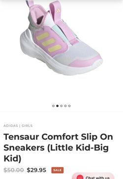Adidas Tensaur Comfort AC – Girls Size 3 (New with Tags) 💖👟