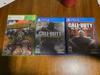 PS4 Call of Duty & XBOX 360 Borderlands 2