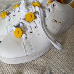 adidas Stan Smith LEGO White Yellow (Women's)
