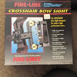 Fine Line Crosshair Bow Sight