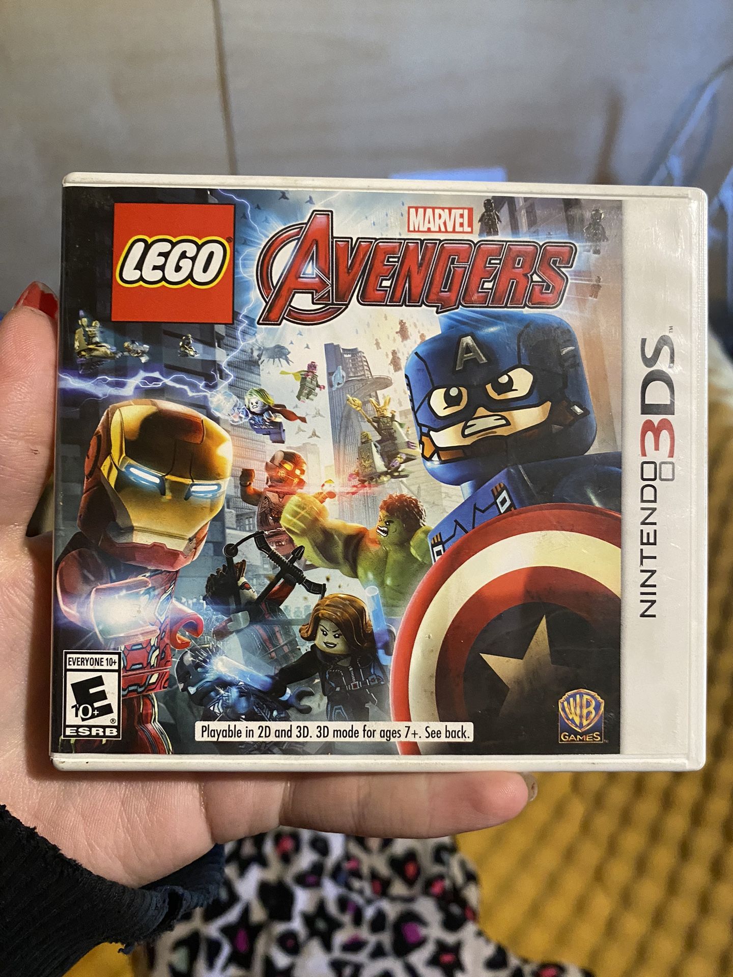 Lego Avengers Nintendo 3DS Game
