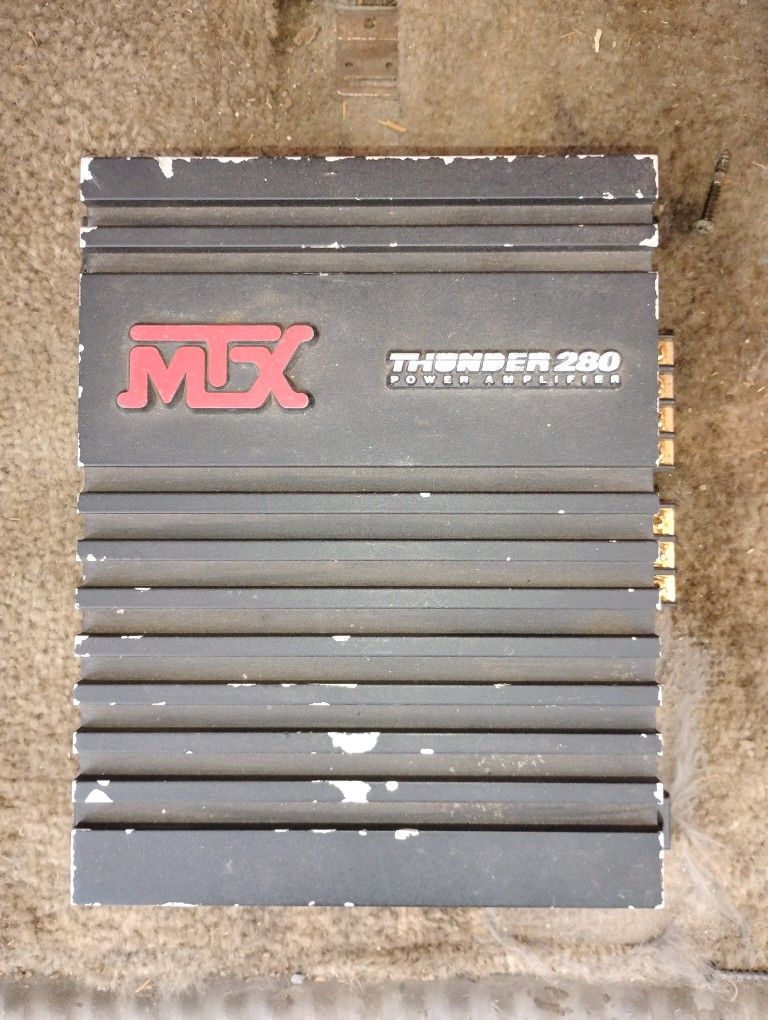 MTX Car Stereo Amplifier