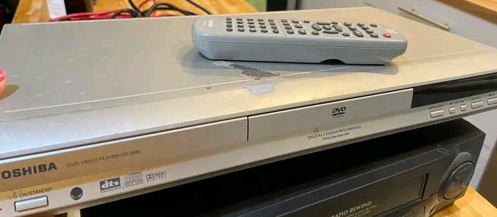 DVD Player With Remote 