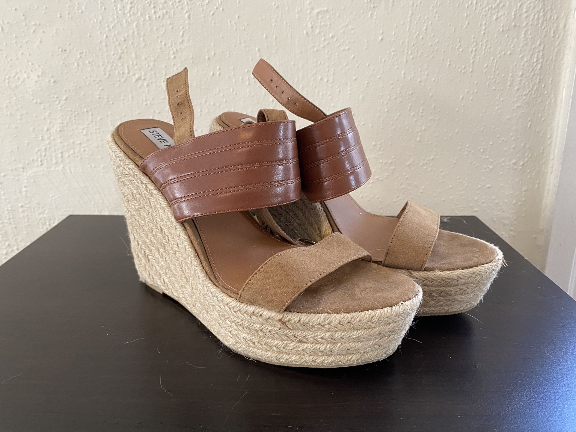 Steve Madden Espadrilles - Wedge Sandals Size 9