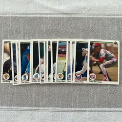 Vintage 1990 MLB Cards - Upper Deck, Co.
