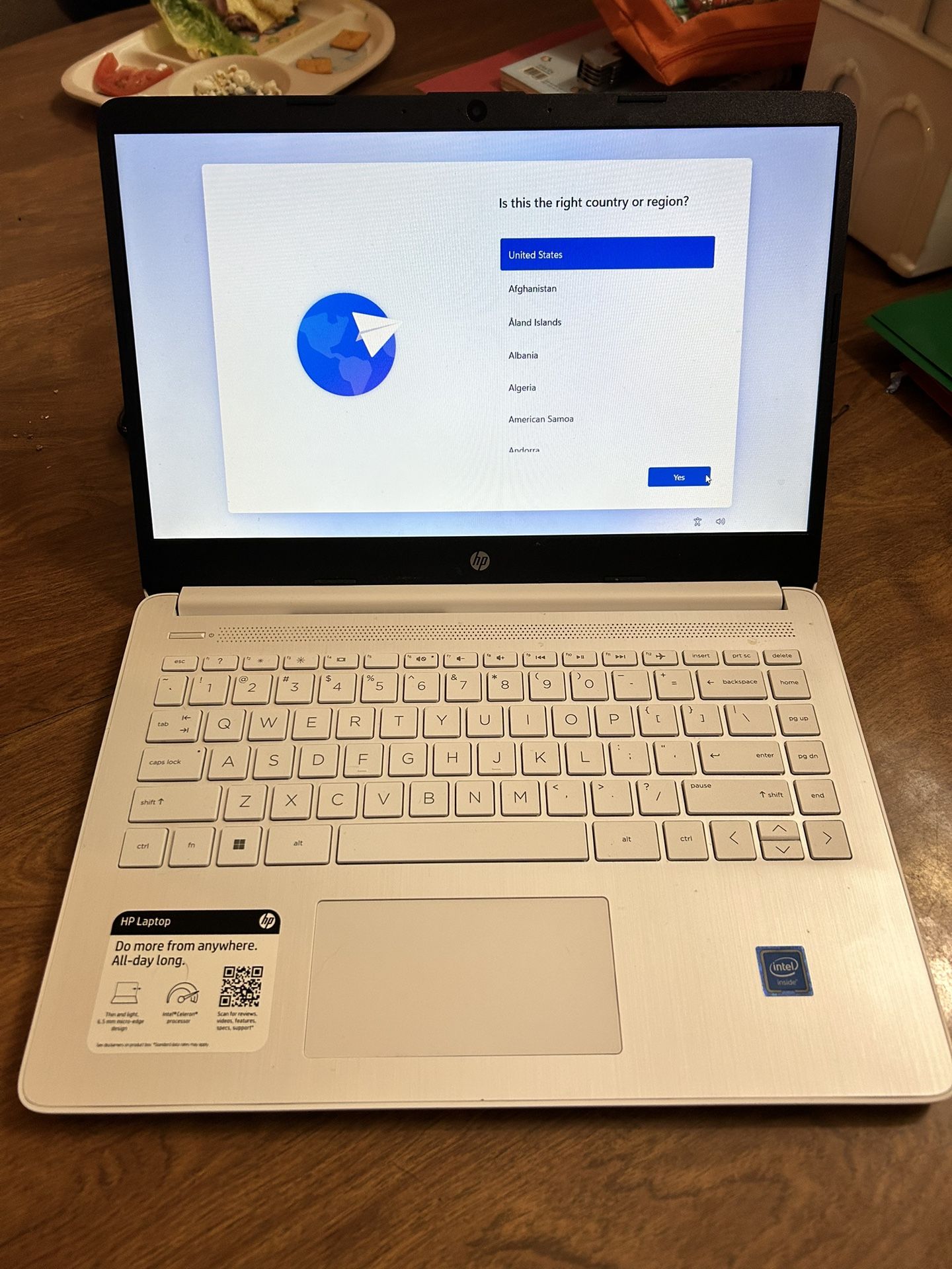 HP 14” Laptop – Like New