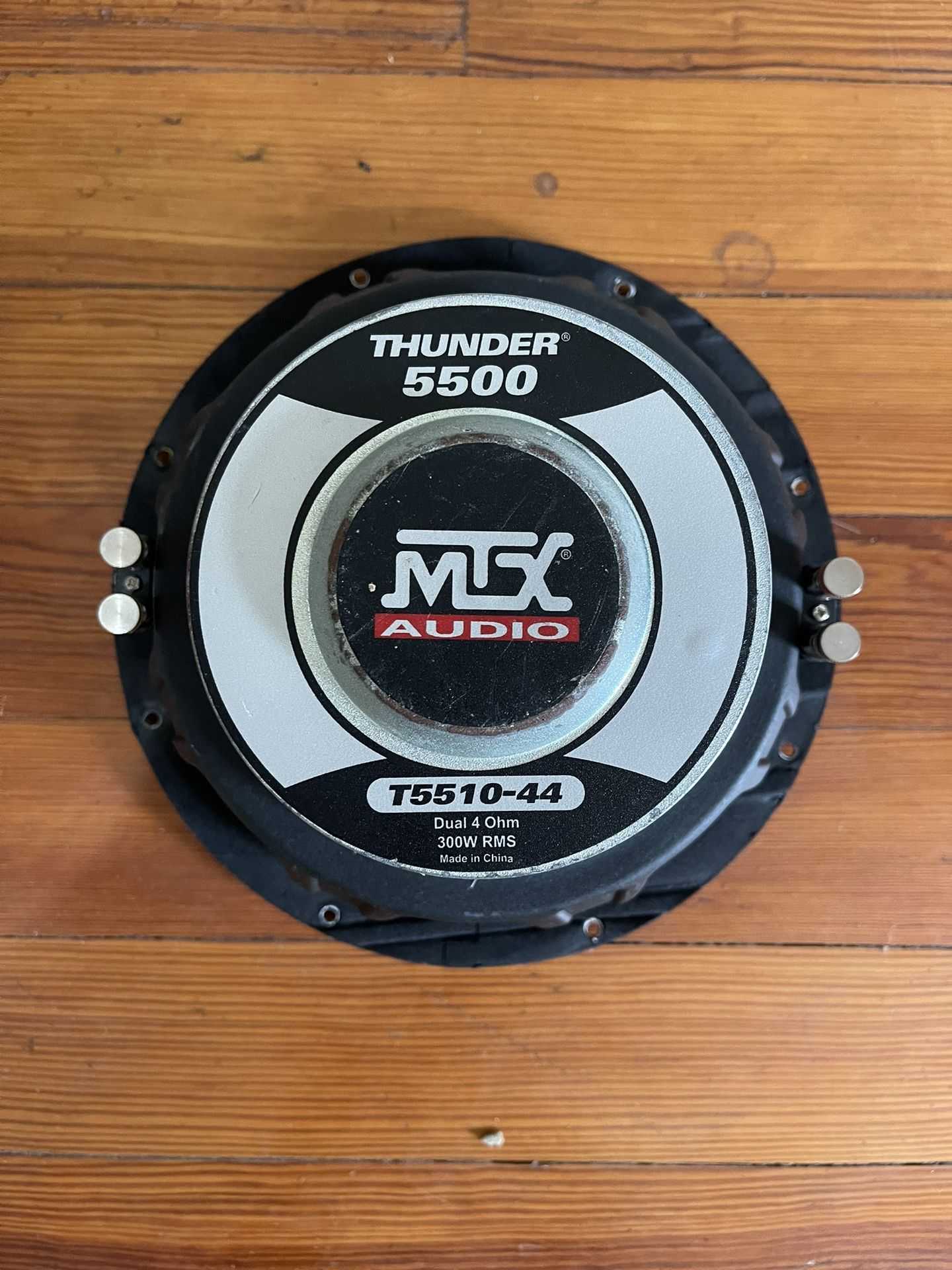 MTX Thunder T5510-44 300W RMS 10” Subwoofer