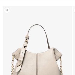 Michael Kors Downtown Astor Large Pebbled Leather Shoulder Bag