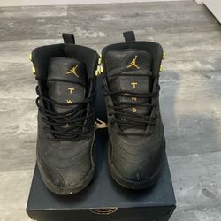 jordan 12 retro black taxi