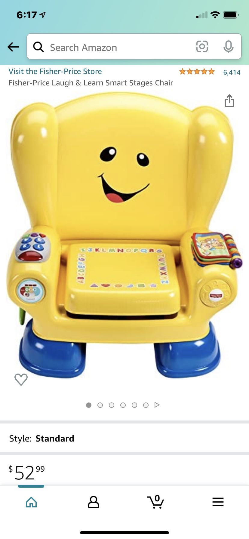 Fisher Price Smart Stages Chair