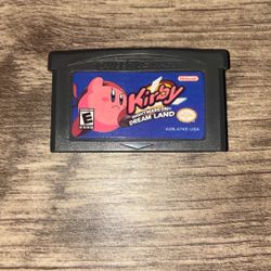 Kirby Game Boy Advance Game 