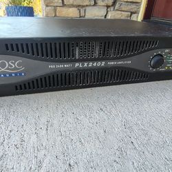 QSC PLX2402 2-Channel Power Amplifier CG01XM9