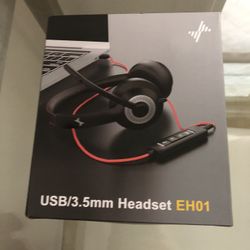 Headset With Microphone 