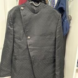 New Men Desi Sherwani Style Coat 