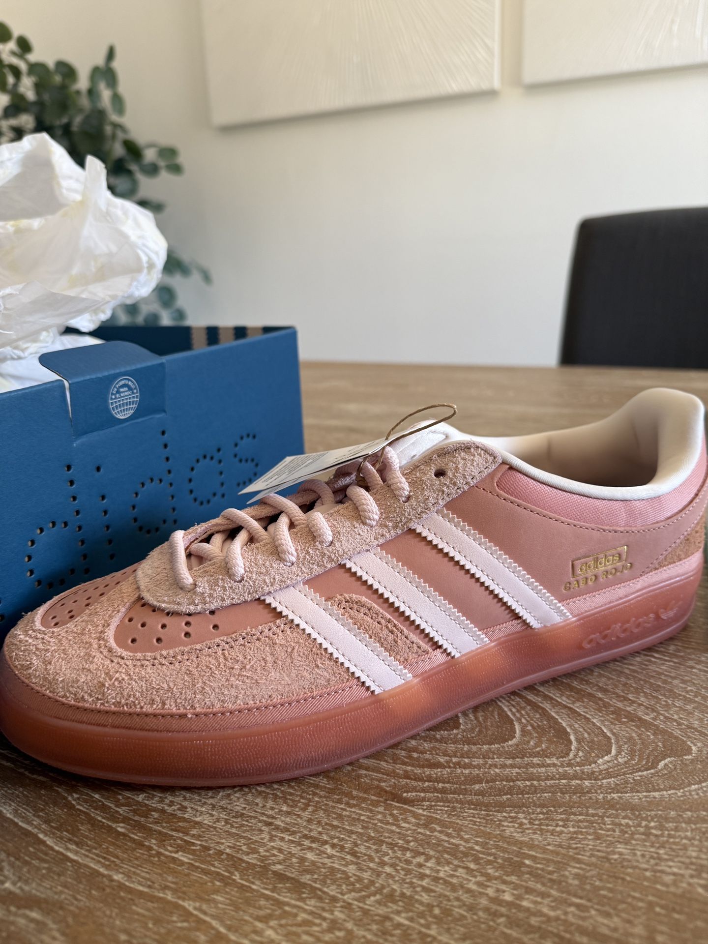 NEW Authentic Adidas Bad Bunny x Gazelle Indoor Cabo Rojo JS5052 Men Size 11.5