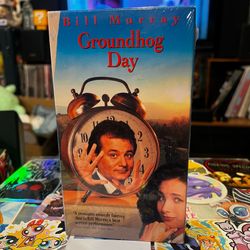 Groundhog Day Bill Murray PG Romantic Comedy Feel-Good VHS New Factory Sealed