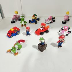 Super MARIO Super Mario keychain -Mattel Hot Wheels Cool One Super Mario Diecast Van Nintendo