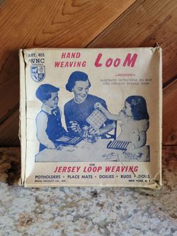 Vintage WNC Hand Weaving Loom Kit