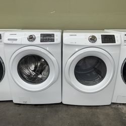 SAMSUNG XL CAPACITY ELECTRIC WASHER & DRYER