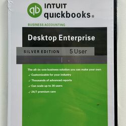 Intuit QuickBooks Enterprise 2024, 5 Users Edition