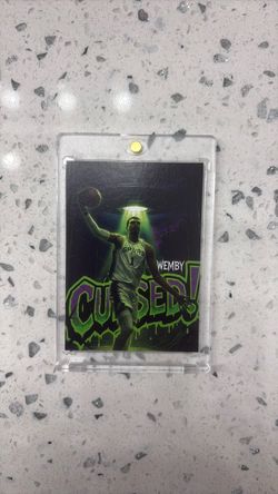 Wemby San Antonio Spurs "Cursed" Basketball Card