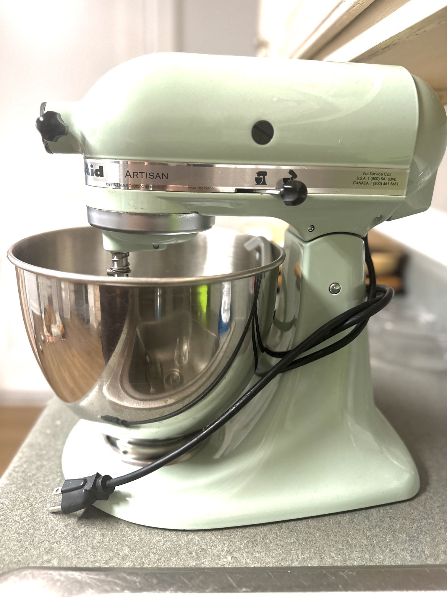 KitchenAid 5-Qt Artisan Series Mixer Limited Edition w/ Pouring Shield -  household items - by owner - housewares sale