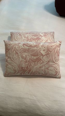 Ballet Pink And White Decorative Pillows