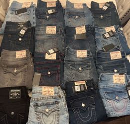 Mens 36,38 True Religion jeans