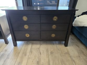 PIER ONE ASAIN STYLE DRESSER & NIGHTSTANDS