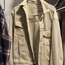 Tan Guess Jacket Barely Worn