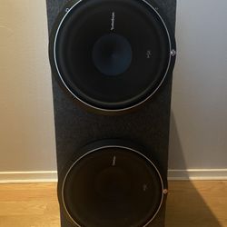 Rockford fosgate P2 subwoofers with P1000X1bd amplifier
