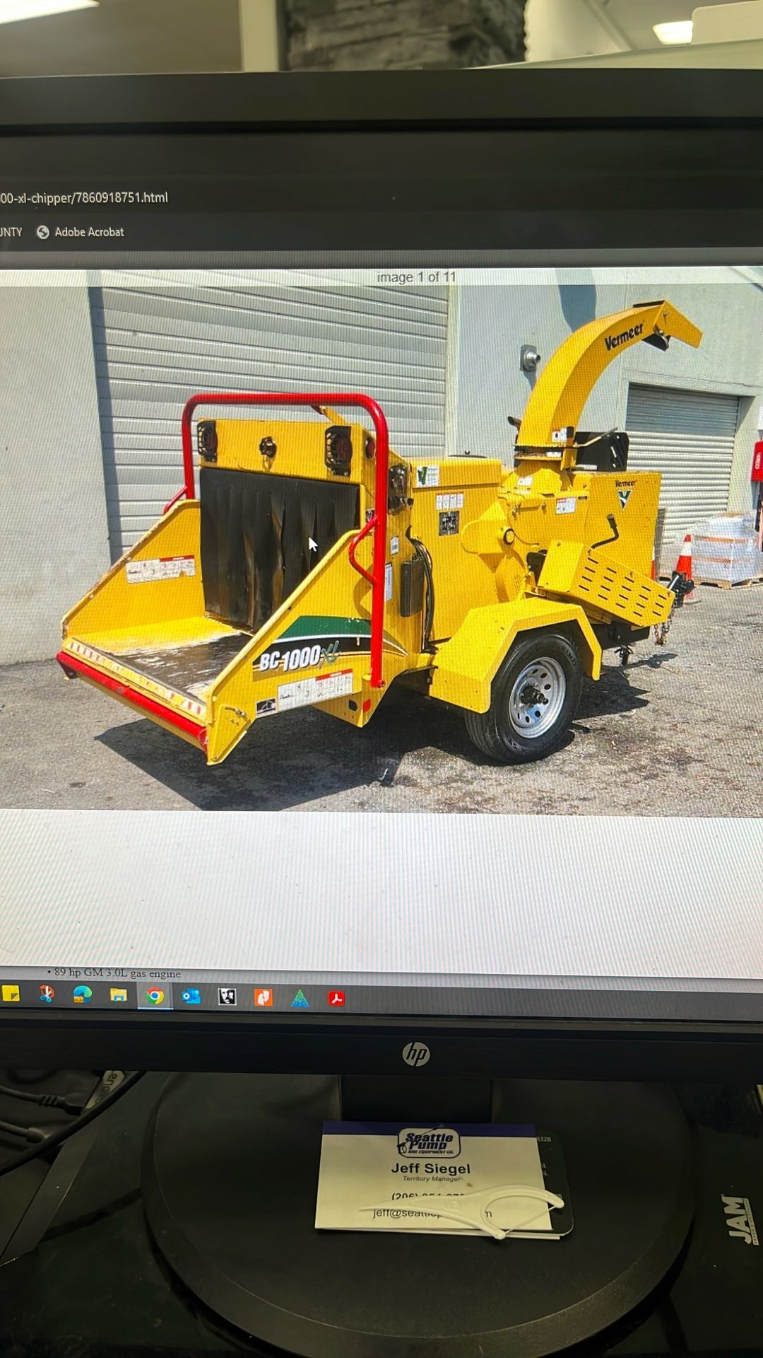 2018 BC 1000 Xl Chipper
