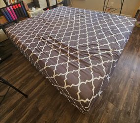 California King 5" Latex Mattress & Matching Base