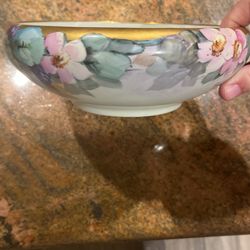 Antique T@V Limoges France Antique Bowl