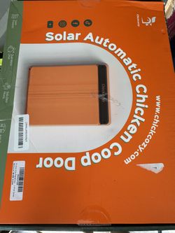 Solar Automatic Chicken Coop Door