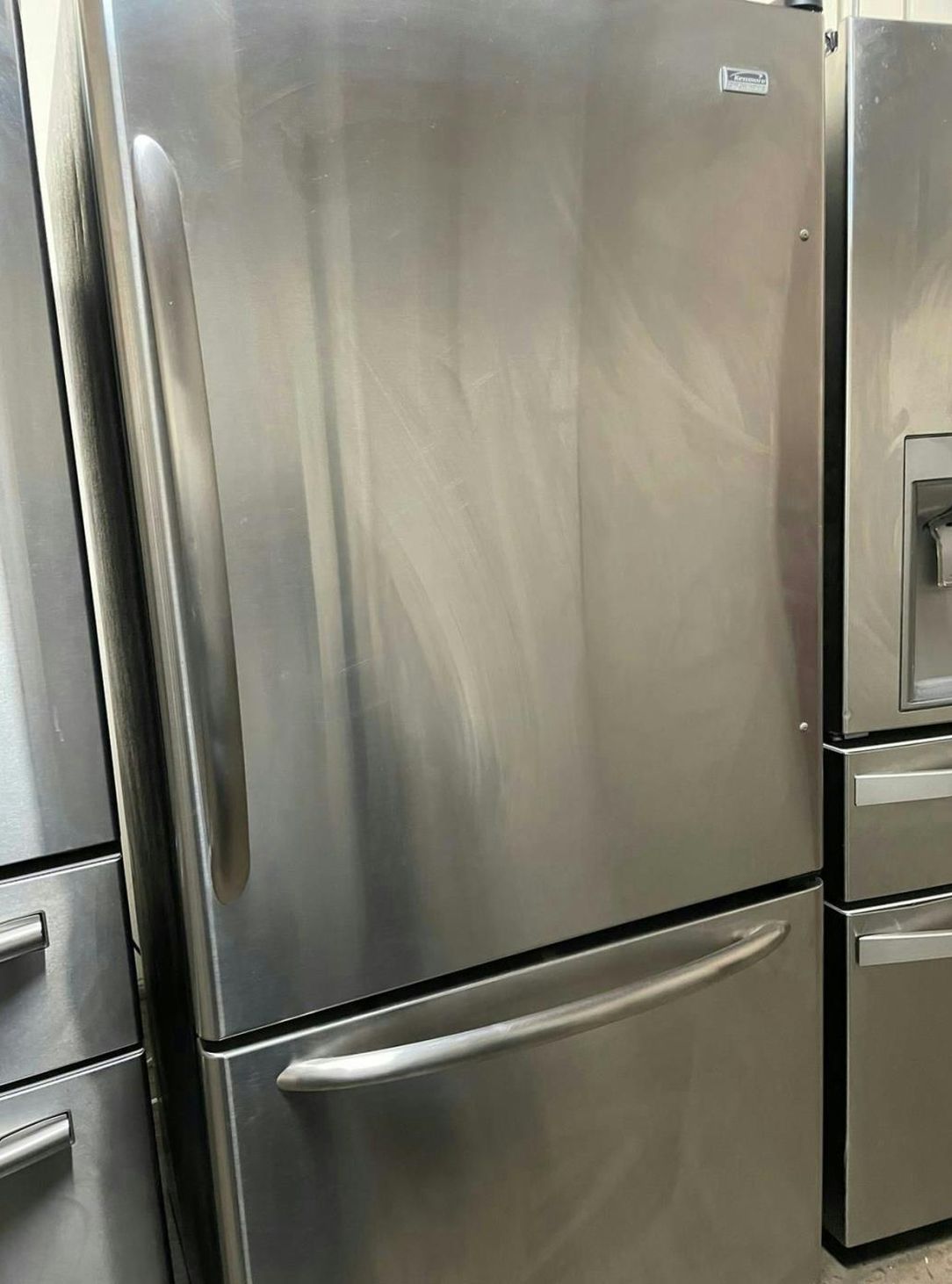 Kenmore Bottom Freezer Stainless Steel Refrigerator