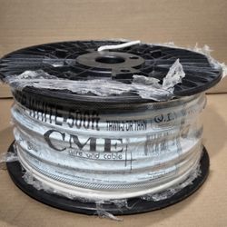 Wire ,Cable 500FT White ,8AWG, THHN-2 to THHN,STR , 600v. CME