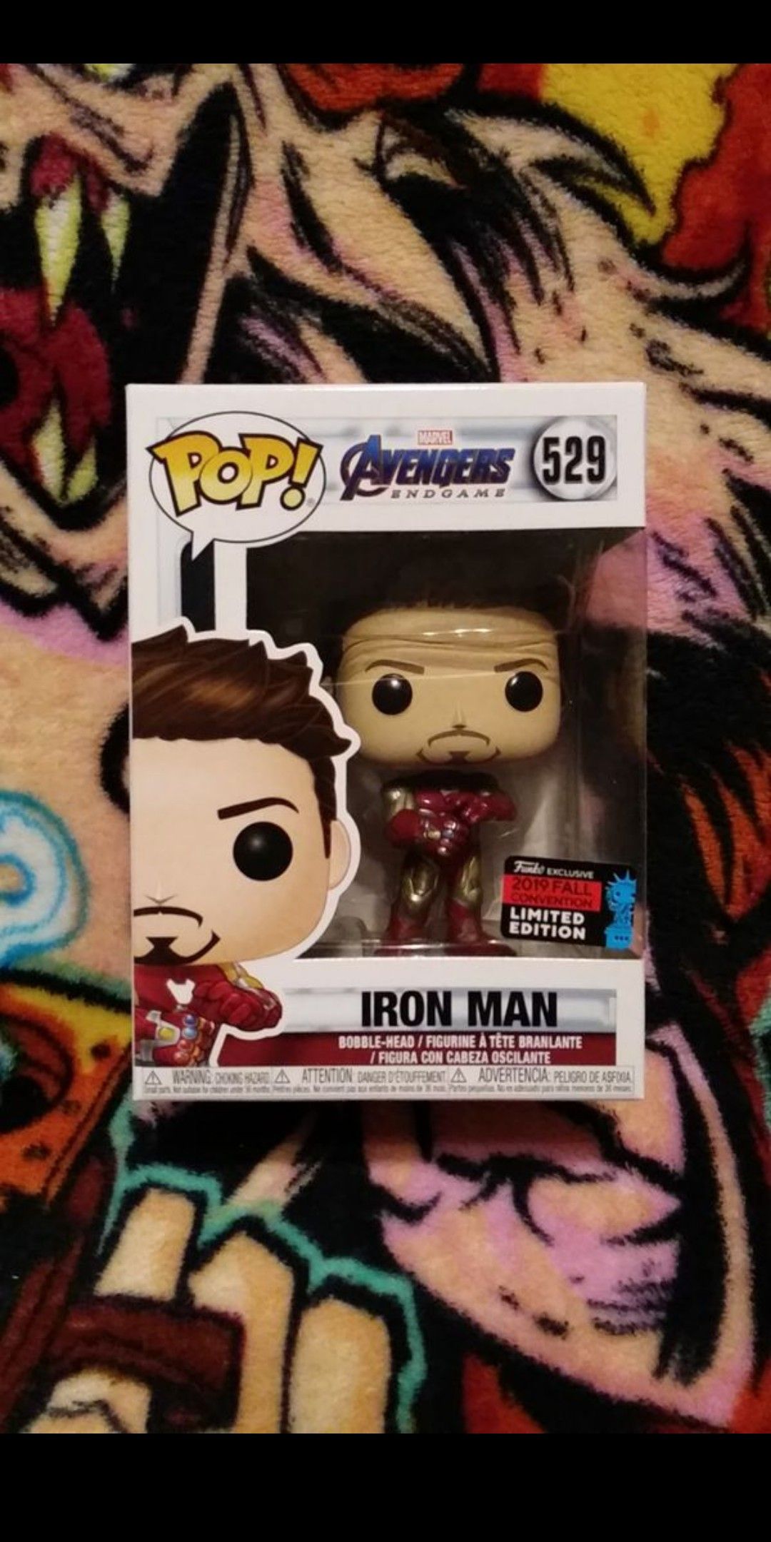 Funko Pop Marvel Iron Man 2019 NYCC Exclusive Limited Edition #529