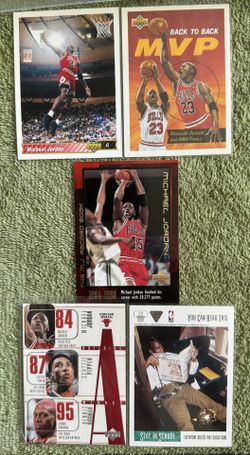 Michael Jordan Card Lot (5)