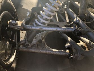 2001 Yamaha warrior right upper and lower A arms