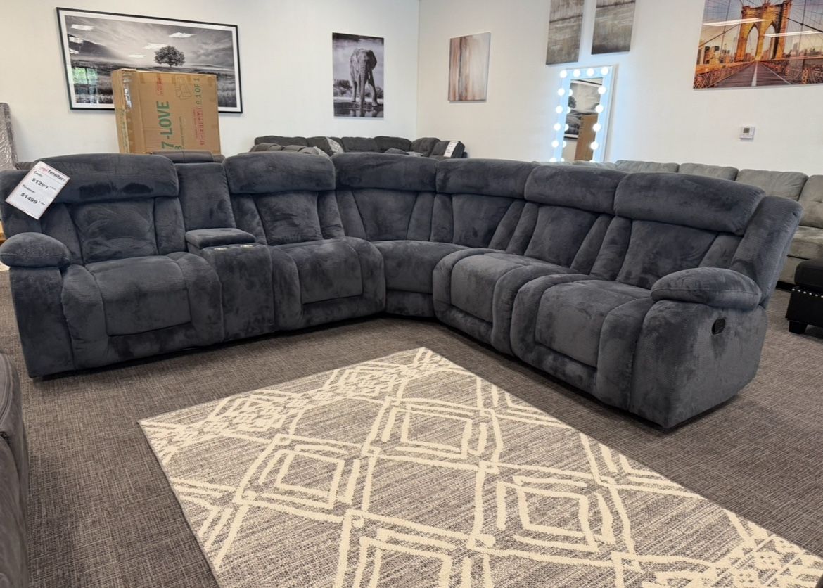 π€ Dark Gray Sectional Set β Only $1299!